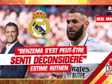 Real Madrid : "Benzema s'est peut-être senti déconsidéré" estime Rothen 
