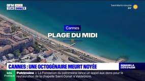 Cannes: une octogénaire meurt noyée 