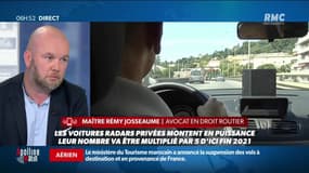 Voitures radars: "C'est un virage dans la répression routière" affirme Rémy Josseaume, avocat spécialisé dans le droit routier et la défense des usagers de la route