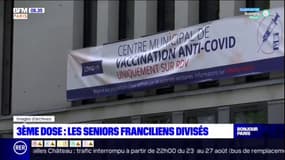 Les seniors franciliens divisés sur la question de la troisième dose du vaccin contre le Covid-19