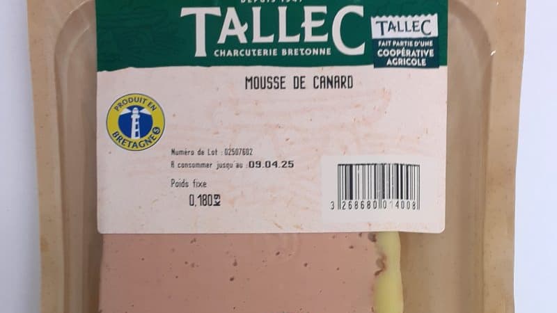 Cette mousse de canard fait l'objet d'un rappel partout en France à cause de la listeria.