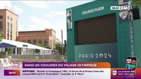 Dans les coulisses du village olympique