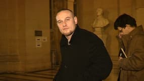 Marc Machin dans les couloirs de la cour d’assises de Paris, le 20 décembre 2012.
