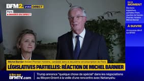 Législative partielle: Michel Barnier (LR) annonce sa victoire et devient député de la 2e circonscription de Paris