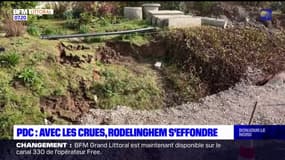 Inondations dans le Pas-de-Calais: des glissements de terrains inquiétants à Rodelinghem