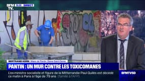 Mur contre les toxicomanes: le maire de Pantin Bertrand Kern a "le sentiment d'un immense gâchis"