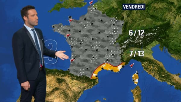 Météo du vendredi 21 décembre 2018. Météo du vendredi 21 décembre 2018.