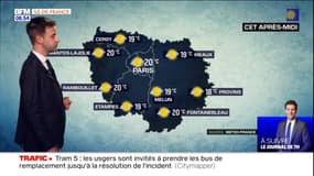 Météo Paris-Île-de-France: une journée très ensoleillée ce mercredi, 20°C à Paris