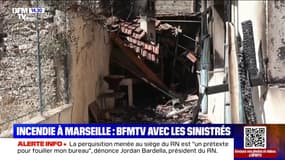 Incendie à Marseille: "Il n'y a plus rien à sauver, tout le jardin et la maison ont brûlé", déplore un habitant
