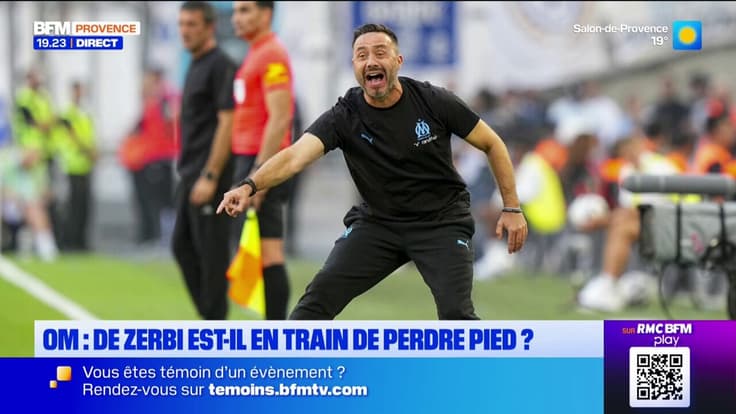 OM : De Zerbi est-il en train de perdre pied ?