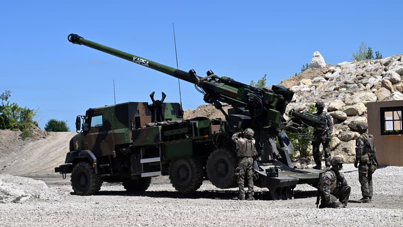 La France commande 18 canons Caesar pour remplacer ceux livrés à l'Ukraine