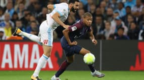 Adil Rami et Kylian Mbappé