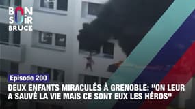2 enfants miraculés d'un incendie à Grenoble : "On leur a sauvé la vie mais ce sont eux les héros"