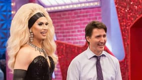 Le Premier ministre canadien Justin Trudeau dans "Drag Race"