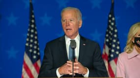 Le candidat démocrate Joe Biden le 4 novembre 2020.