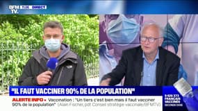 Alain Fischer: "La vaccination doit pouvoir s'amplifier chez le médecin généraliste et chez le pharmacien"