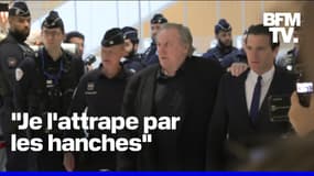 Pour la première fois, Gérard Depardieu reconnaît un contact physique lors de son procès