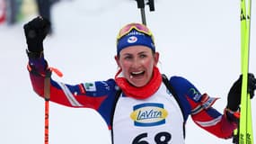 Justine Braisaz-Bouchet médaillée d'or sur le sprint des Mondiaux de Lenzerheide (Suisse) - le 14/02/2025