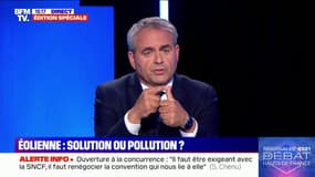 Xavier Bertrand: "Les gens en ont marre d'être encerclés par les éoliennes"