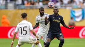 Randal Kolo Muani lors du match Real Madrid-Juventus (1-0, Coupe du monde des clubs), le 1er juillet 2025