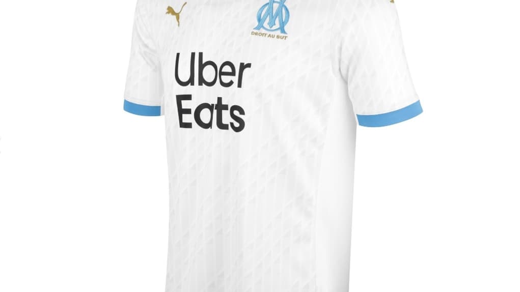 Le nouveau maillot domicile de l'OM Le nouveau maillot domicile de l'OM