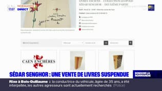 Caen: une vente de livres appartenant à Sédar Senghor suspendue