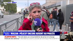 "Il ne se dérobe pas": l'avocate de Dominique Pelicot assure que "personne ne souhaite un renvoi" du procès des viols de Mazan