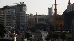 Vue de la ville de Beyrouth.