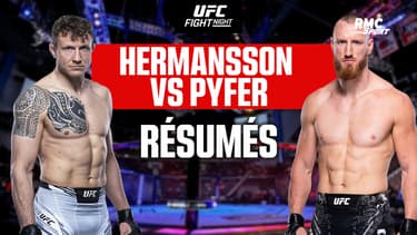 Résumé UFC : Hermansson renverse Pyfer et réclame le Français Imavov