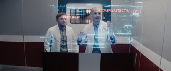 McFly and Carlito in "Visitor from the Future"