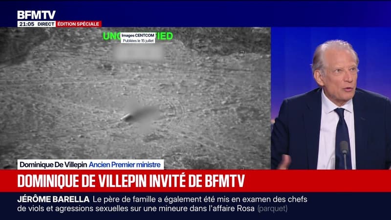 Édition spéciale : Dominique de Villepin invité de BFMTV - 15/07