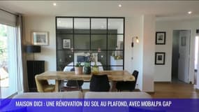 MAISON DICI : un appartement lumineux et contemporain, entièrement rénové par Mobalpa Gap