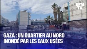 "Nous avons survécu aux bombardements mais les maladies risquent de nous tuer": un quartier de Gaza est inondé par les eaux usées