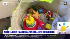 Hautes-Alpes: la CGT collecte des jouets pour Noël