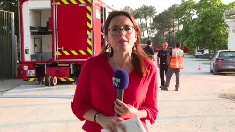 Incendies en Gironde: des reprises de feu autour de la Teste-de-Buch