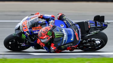 Fabio Quartararo à Silverstone le 4 août 2023