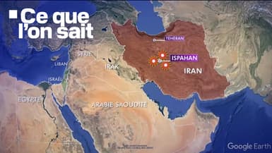Des explosions ont été rapportées près de la ville d'Ispahan, en Iran, ce vendredi 19 avril 2024.