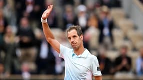 Richard Gasquet le 26 mai 2025 à Roland-Garros