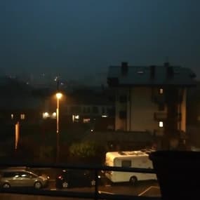 Gros orage à Chamonix-Mont-Blanc - Témoins BFMTV