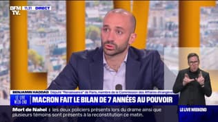 Benjamin Haddad (député Renaissance de Paris): "Le RN est devenu un parti liquide qui veut se dédiaboliser, se planquer et donc il ne propose plus rien"