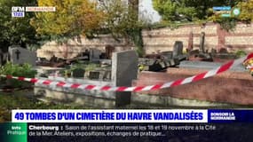 Seine-Maritime: 49 tombes d'un cimetière du Havre vandalisées