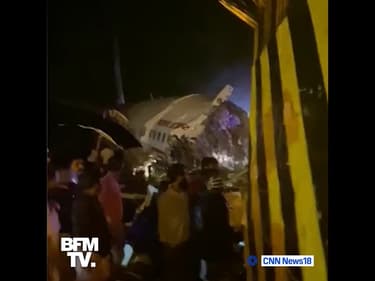 Accident d'avion en Inde: au moins 14 morts et 15 blessés graves, selon un premier bilan