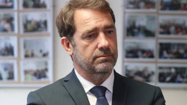 Christophe Castaner à Evry, le 9 juin 2020
