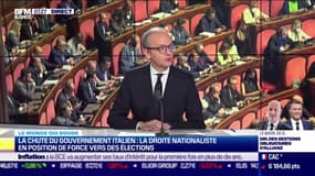  Chute du gouvernement italien : la droite nationaliste en position de force vers des élections