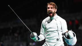 Romain Cannone lors des Jeux olympiques de Tokyo