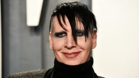 Marilyn Manson assiste à la Vanity Fair Oscar Party 2020, le 09 février 2020 à Beverly Hills, Californie.