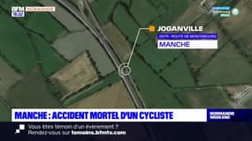 Manche: un cycliste de 76 ans meurt percuté par une voiture à Joganville