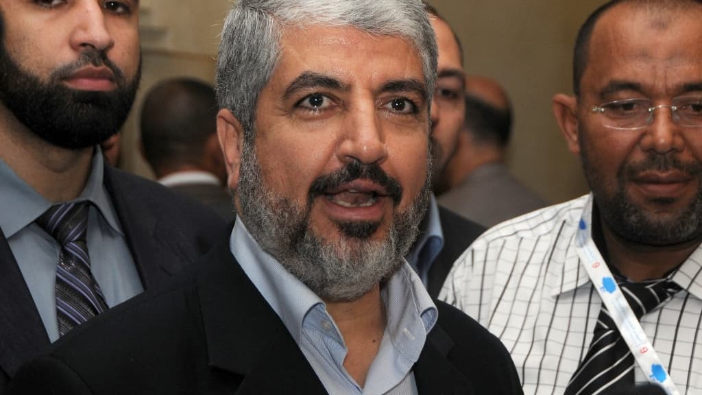 Khaled Mechaal, ancien chef politique du Hamas, en 2012