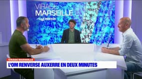 Ligue 1: l'OM renverse Auxerre en deux minutes dans une fin de match folle 
