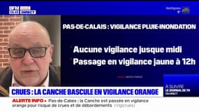 Vigilance crues dans le Pas-de-Calais: "La situation est à risque jusqu'au week-end", explique le prévisionniste et météorologue Patrick Marlière